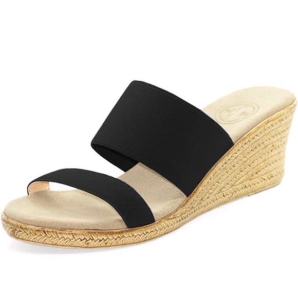 Charleston Shoe Co Backless Coop Slides, Black, BRAND NEW in Box - Picture 5 of 9